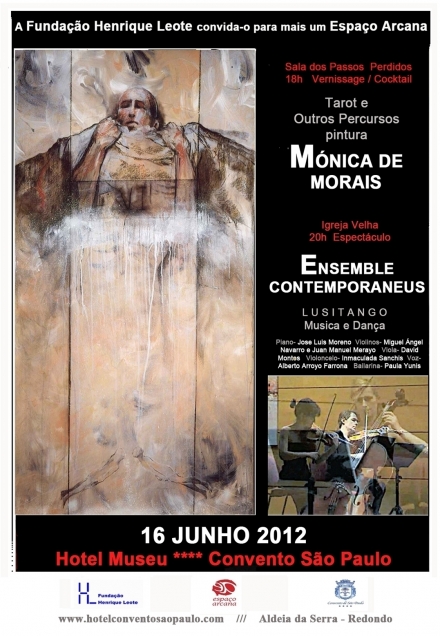Exposição de Pintura - Mónica Morais "Tarot e outros Percursos da Pintura" - Fundação Henrique Leote