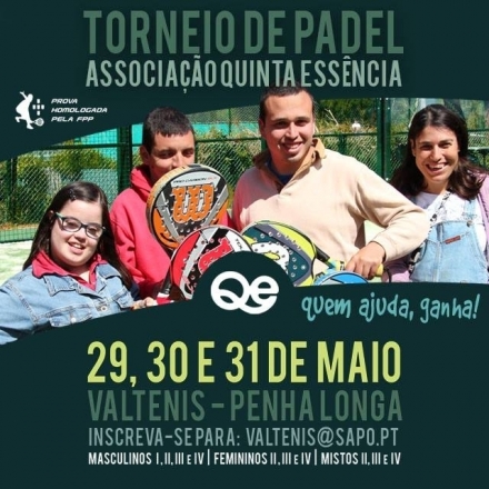 05.02 Quinta Essência - I Torneio de Padel | Maio 2015 - Fundação Henrique Leote