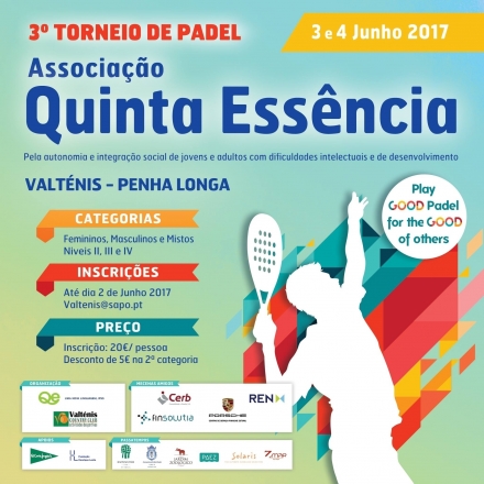 07.01 Quinta Essência - III Torneio de Padel | Junho 2017 - Fundação Henrique Leote