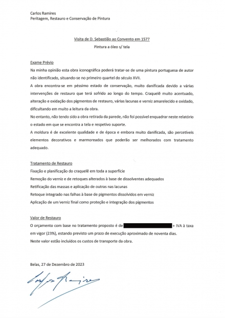 13.33 Análise espólio Pintura Fundação Henrique Leote | Novembro 2023 - Fundação Henrique Leote