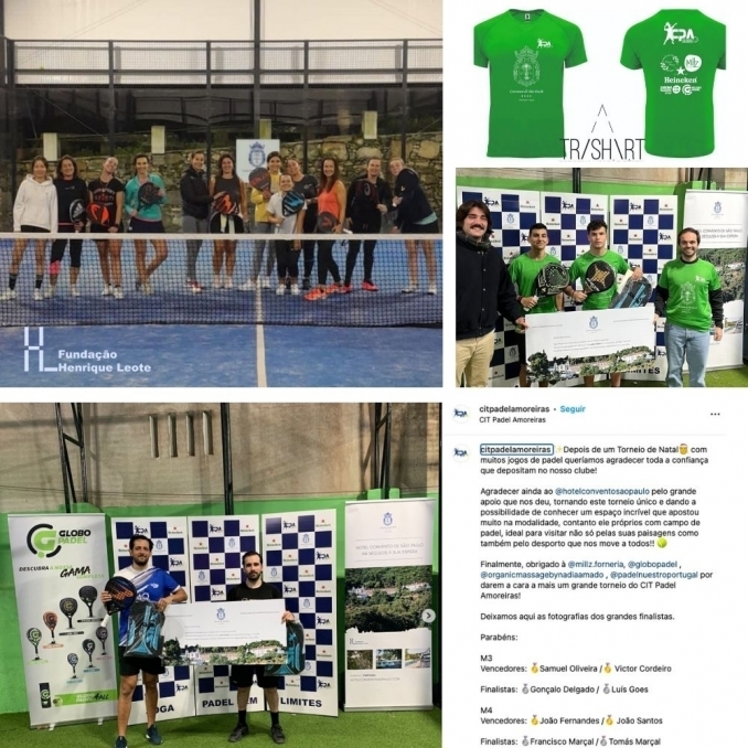 64 CIT Padel Amoreiras - Torneio de Natal Turismo & Padel | Dezembro 2022 - Fundação Henrique Leote